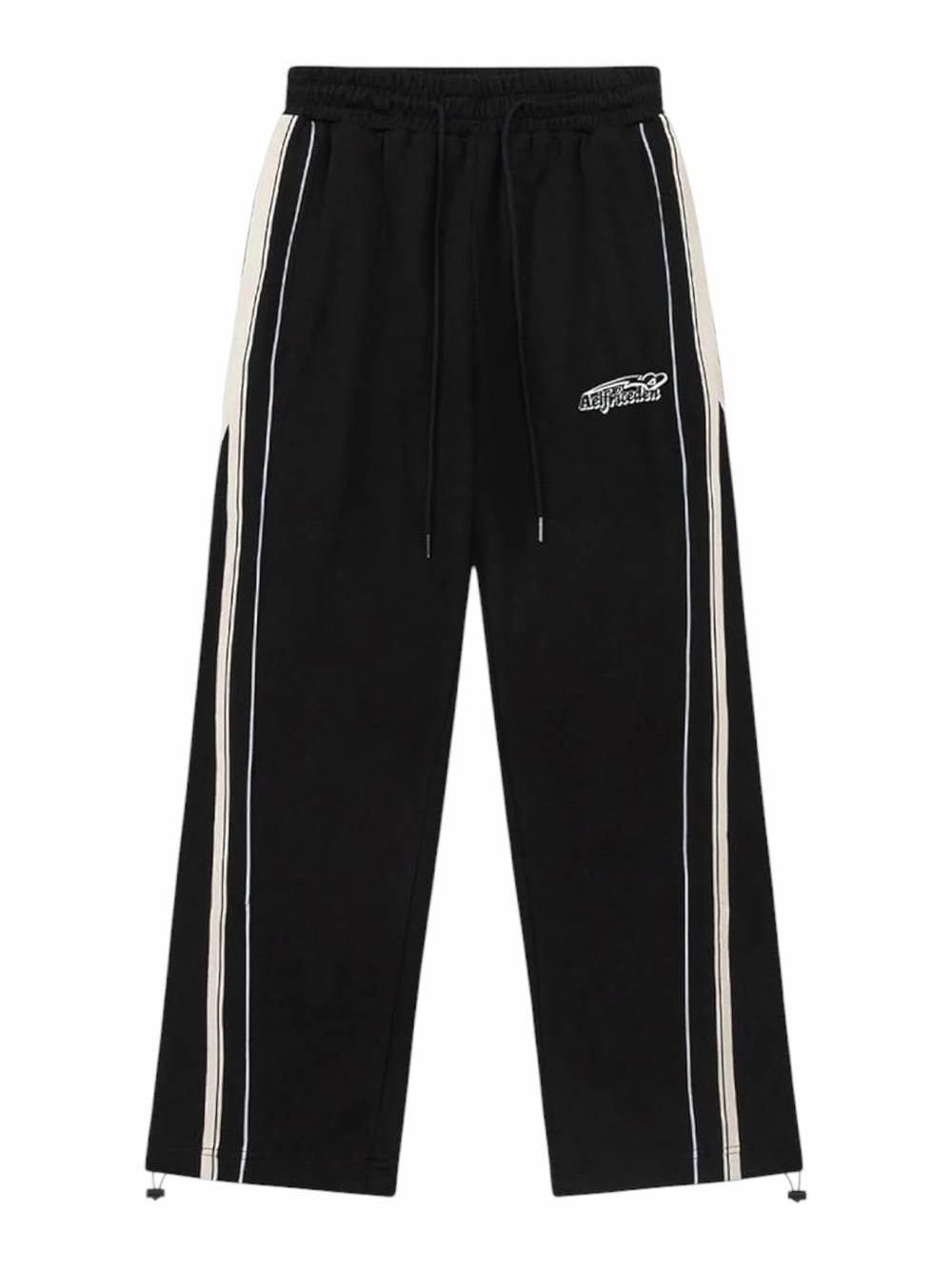 Aelfric Eden Baggy Sweatpants Striped Track Pants Casual Drawstring Size XS - Picture 2 of 12